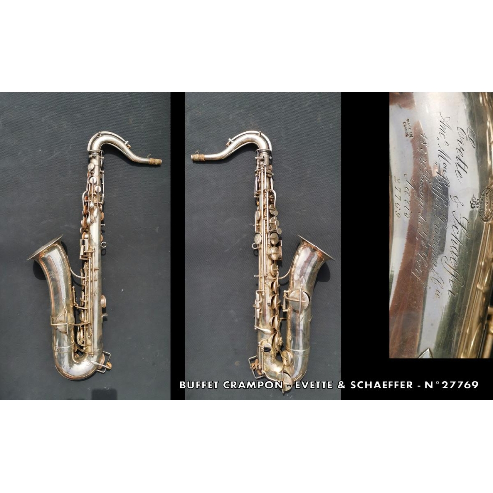 Buffet Crampon UT Tenor Saxophone Evette & Schaeffer
