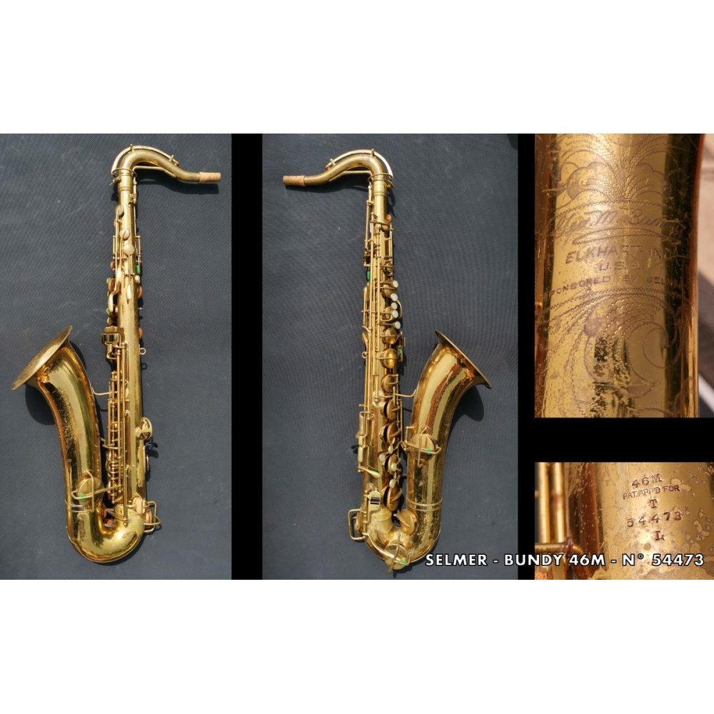 Vendido - Selmer Tenor Bundy-ELKHAERT 46M