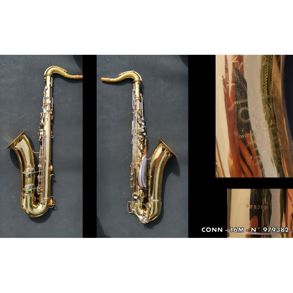 El saxofón tenor C.G. Conn 16 M