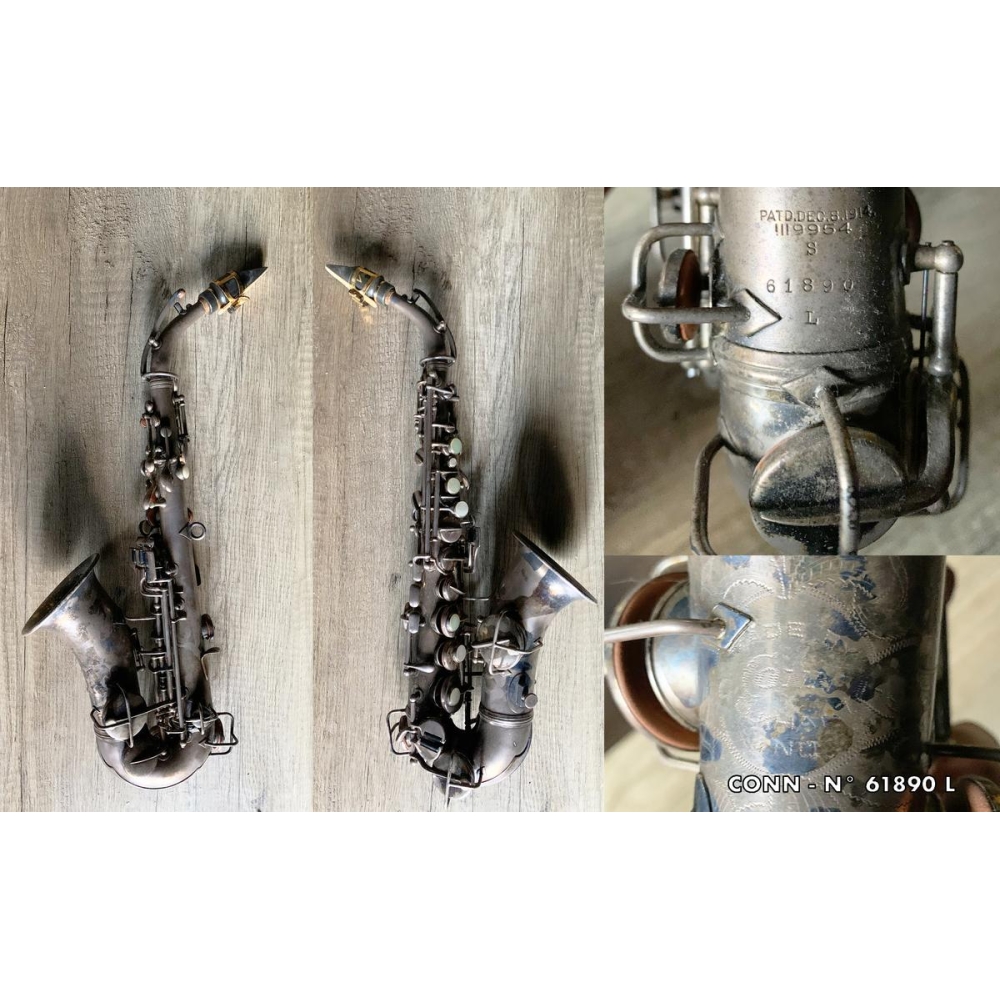 Sold - C.G. Conn Curved Soprano Saxophone