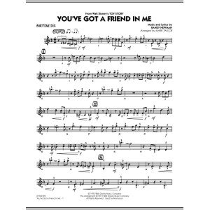 You've Got A Friend In Me (from Toy Story) (arr. Mark Taylor) - Baritone Sax