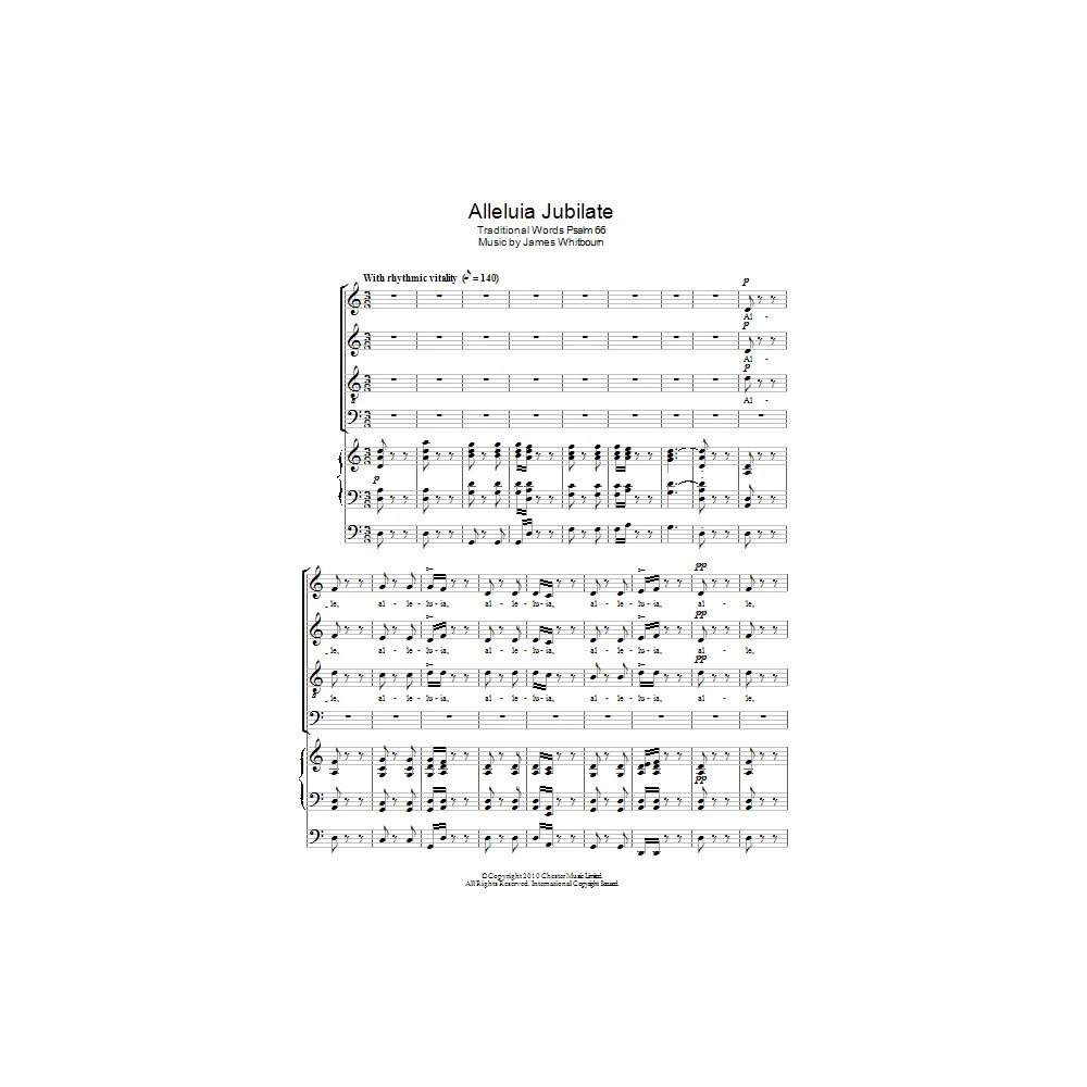 Alleluia Jubilate