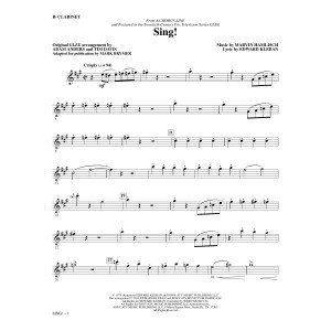 Sing! - Bb Clarinet