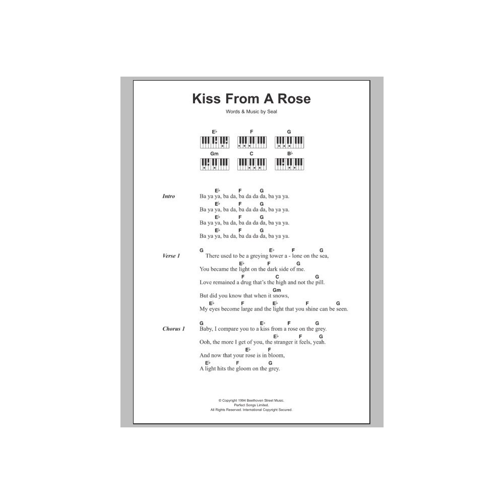 Kiss From A Rose