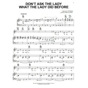 Don't Ask The Lady What The Lady Did Before