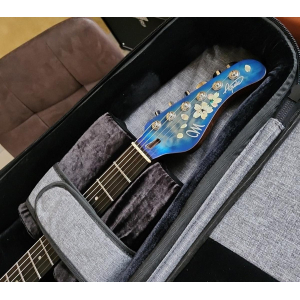 La guitarra Mayones Aquila Elite S6 es una obra maestra de artesanía y calidad. Con una construcción sólida y meticulosa 