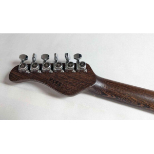 La guitarra Mayones Aquila Elite S6 es una obra maestra de artesanía y calidad. Con una construcción sólida y meticulosa 