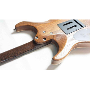 La guitarra Mayones Aquila Elite S6 es una obra maestra de artesanía y calidad. Con una construcción sólida y meticulosa 