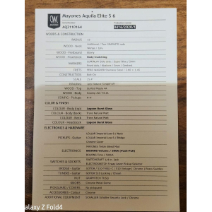 Mayones Aquila Elite S6