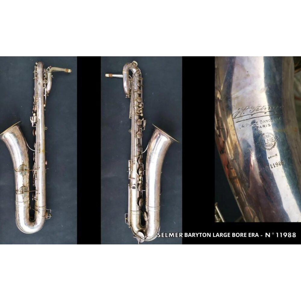 Selmer Large Bore Era Baritone Saxophone