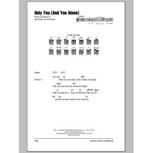 Only You (And You Alone)