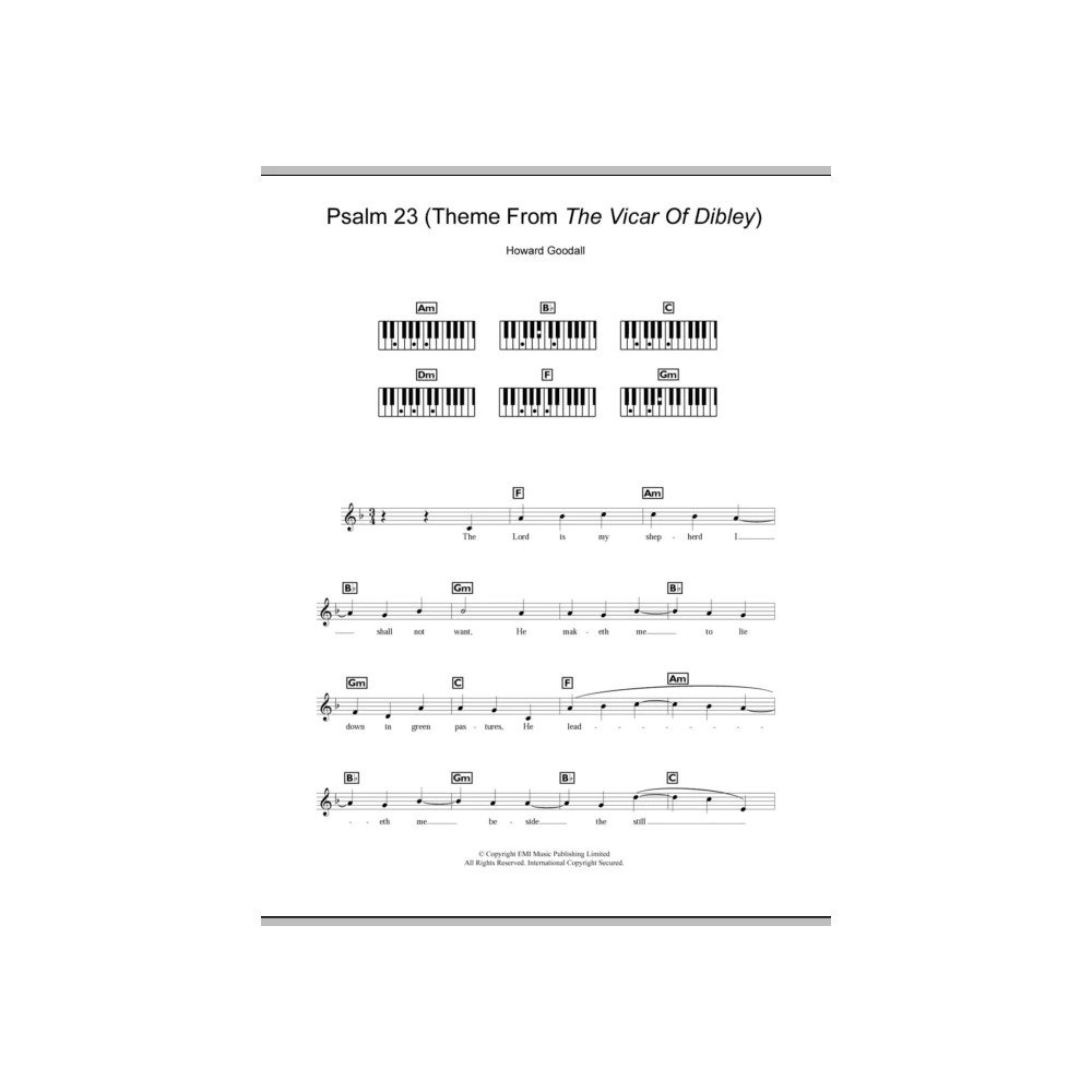 Psalm 23 (Theme From The Vicar Of Dibley)