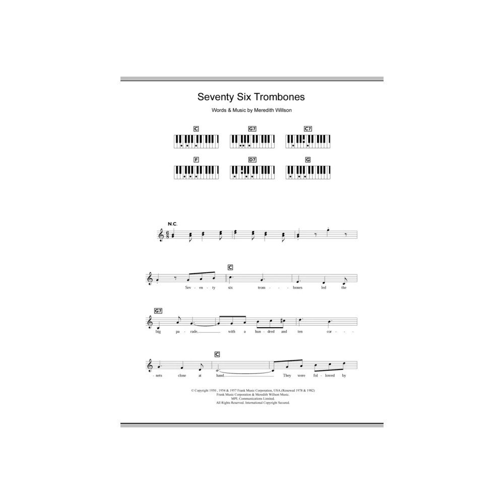 Seventy Six Trombones