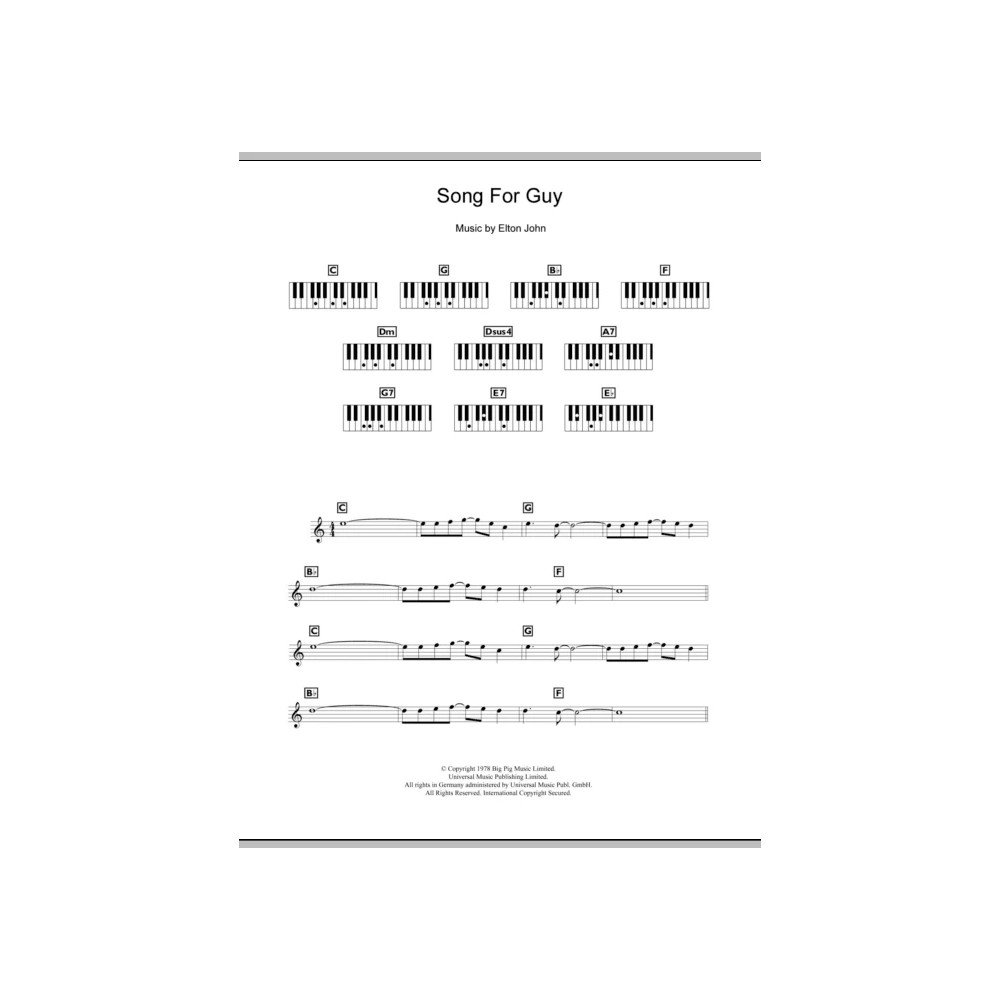 Song For Guy