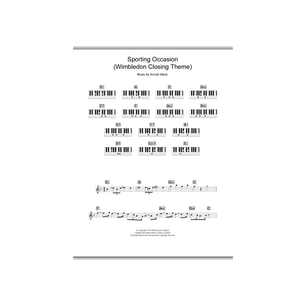 Sporting Occasion (Wimbledon Closing Theme)