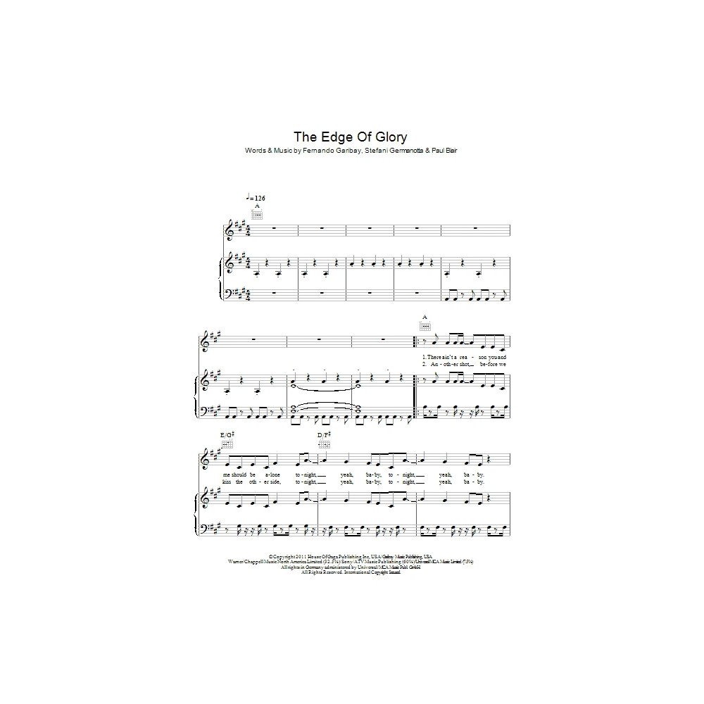 The Edge Of Glory