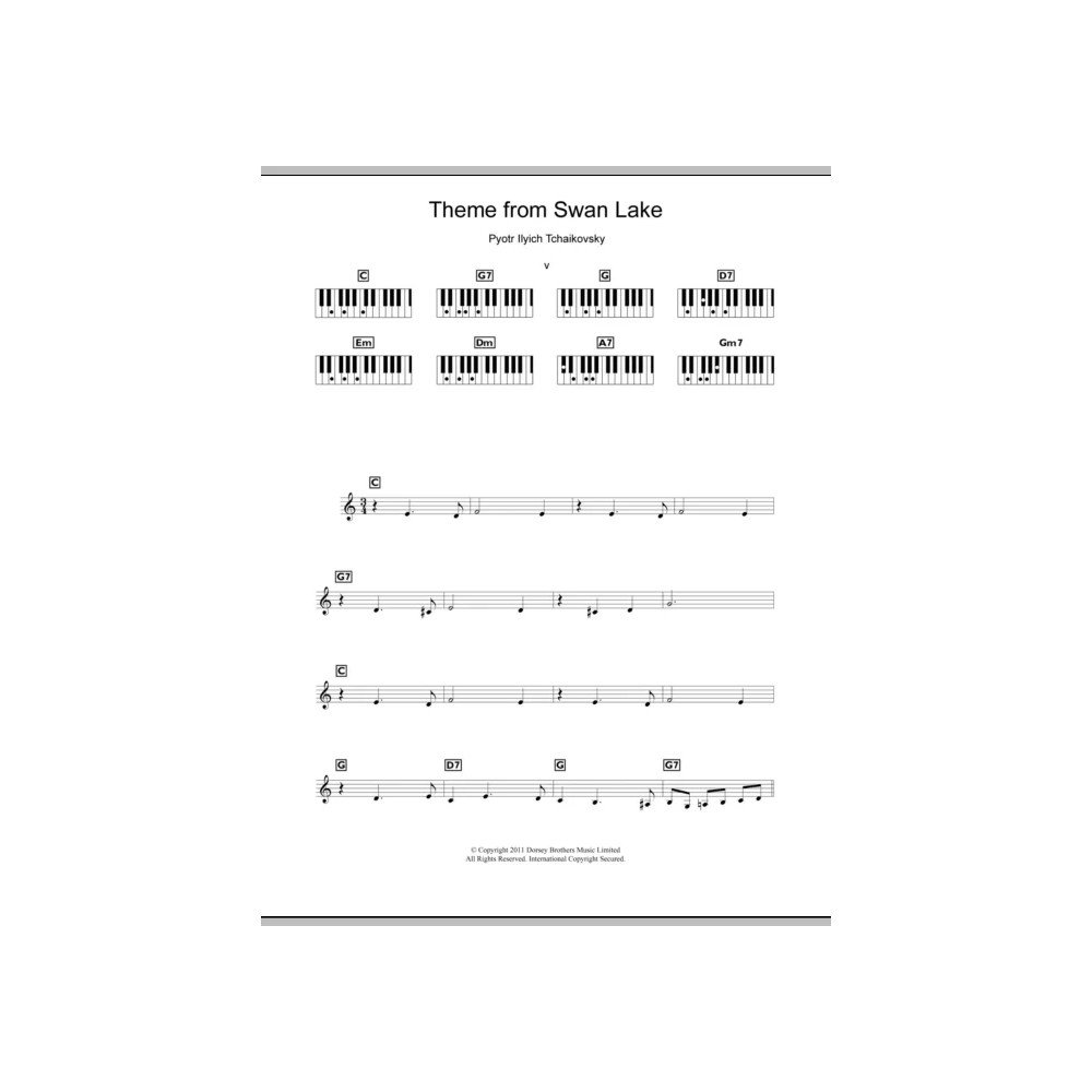 Swan Lake, Op. 20 (Theme)