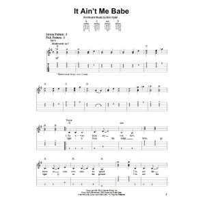 It Ain't Me Babe