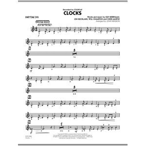 Clocks - Baritone Sax