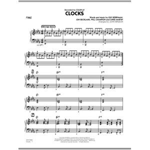 Clocks - Piano