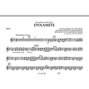 Dynamite - Oboe