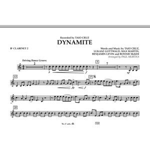 Dynamite - Bb Clarinet 2