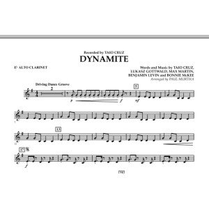 Dynamite - Eb Alto Clarinet