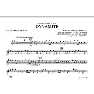 Dynamite - Eb Baritone Saxophone