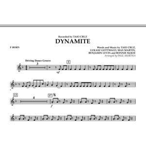Dynamite - F Horn