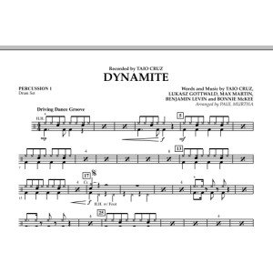 Dynamite - Percussion 1