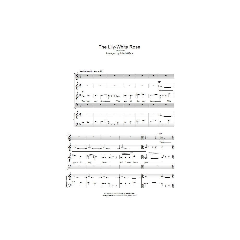 The Lily-White Rose
