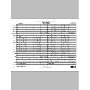 Mr. Lucky (Soprano Sax Feature) - Conductor Score (Full Score)