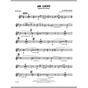 Mr. Lucky (Soprano Sax Feature) - Alto Sax