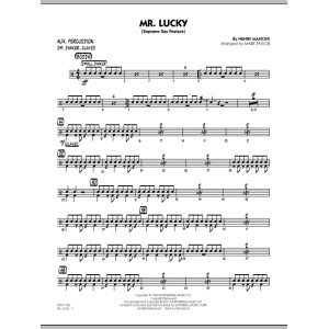Mr. Lucky (Soprano Sax Feature) - Aux Percussion
