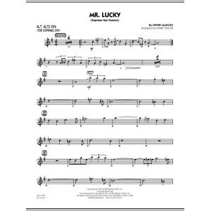 Mr. Lucky (Soprano Sax Feature) - Alternate Alto Sax