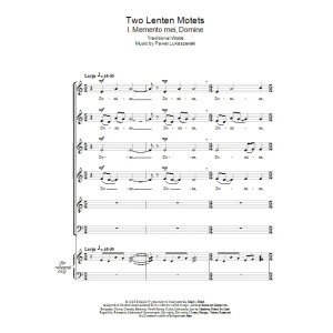Two Lenten Motets