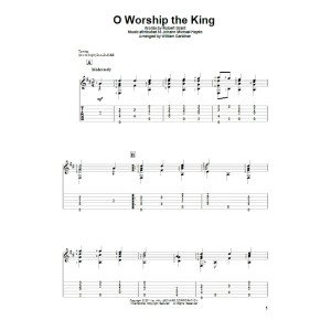 O Worship The King