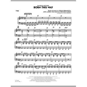 Born This Way - Piano