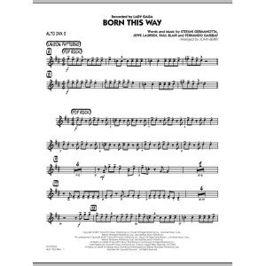 Born This Way - Alto Sax 2