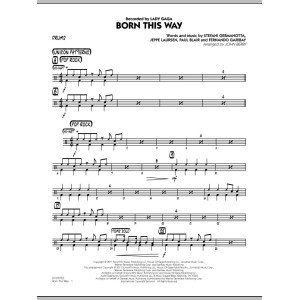 Born This Way - Drums