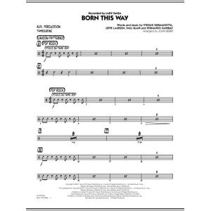 Born This Way - Aux Percussion