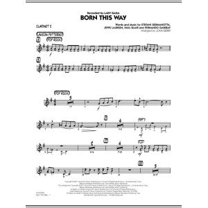 Born This Way - Bb Clarinet 2