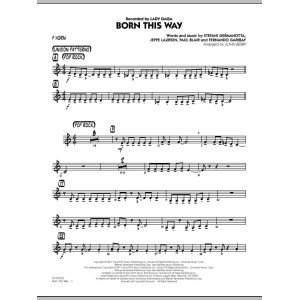 Born This Way - F Horn