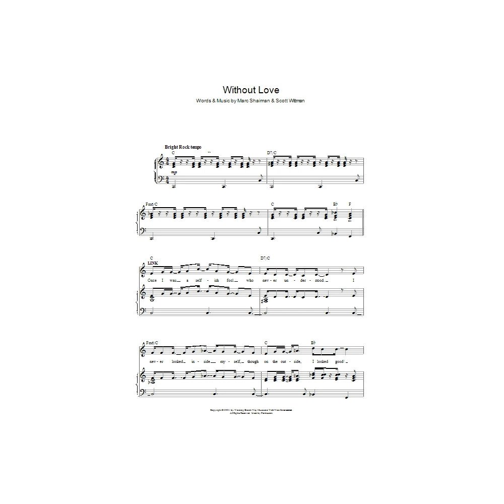 Without Love (from Hairspray)