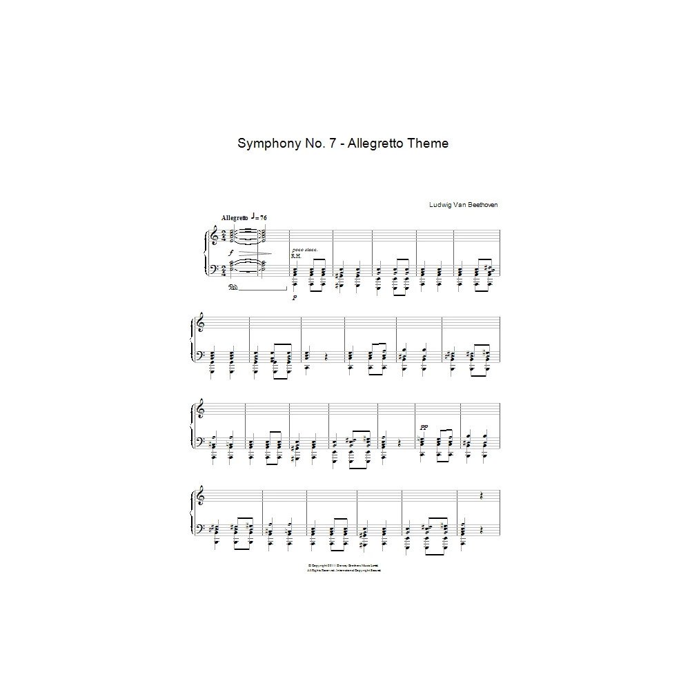 Speaking Unto Nations (Symphony No. 7 - Allegretto)