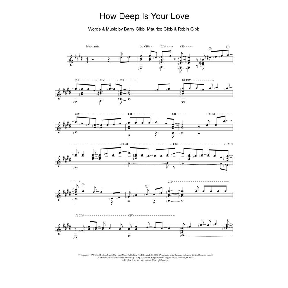 How Deep Is Your Love