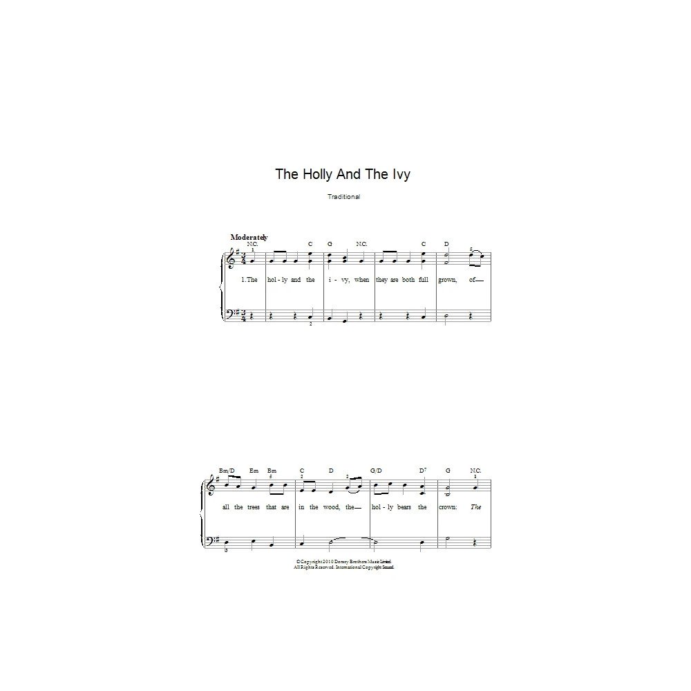 The Holly And The Ivy