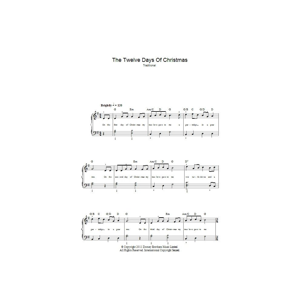 The Twelve Days Of Christmas