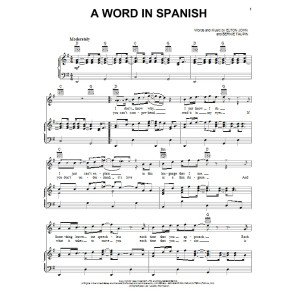 A Word In Spanish