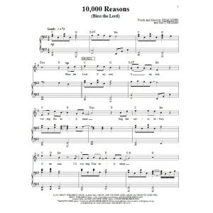 10,000 Reasons (Bless The Lord)